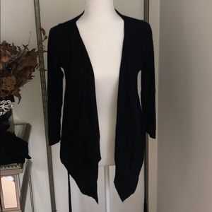 💥Autumn Cashmere Black Waterfall Sweater